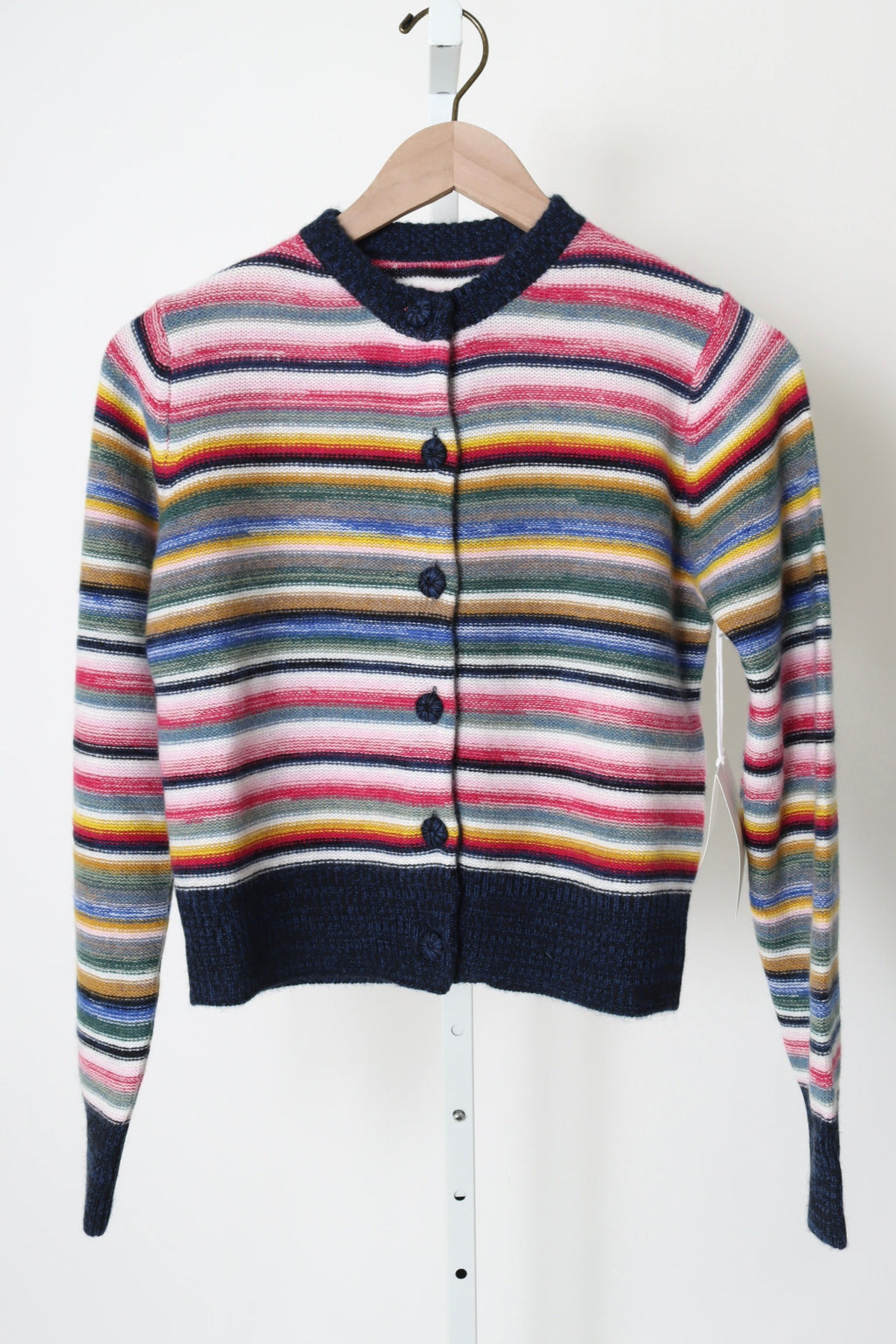 Kadria Cashmere Cardigan- Marled Multi