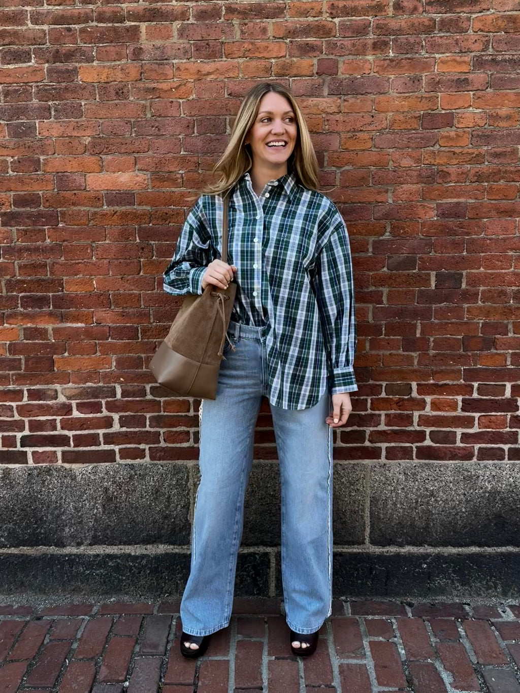 Kappa Button-Up Plaid Shirt - Ivy Multi