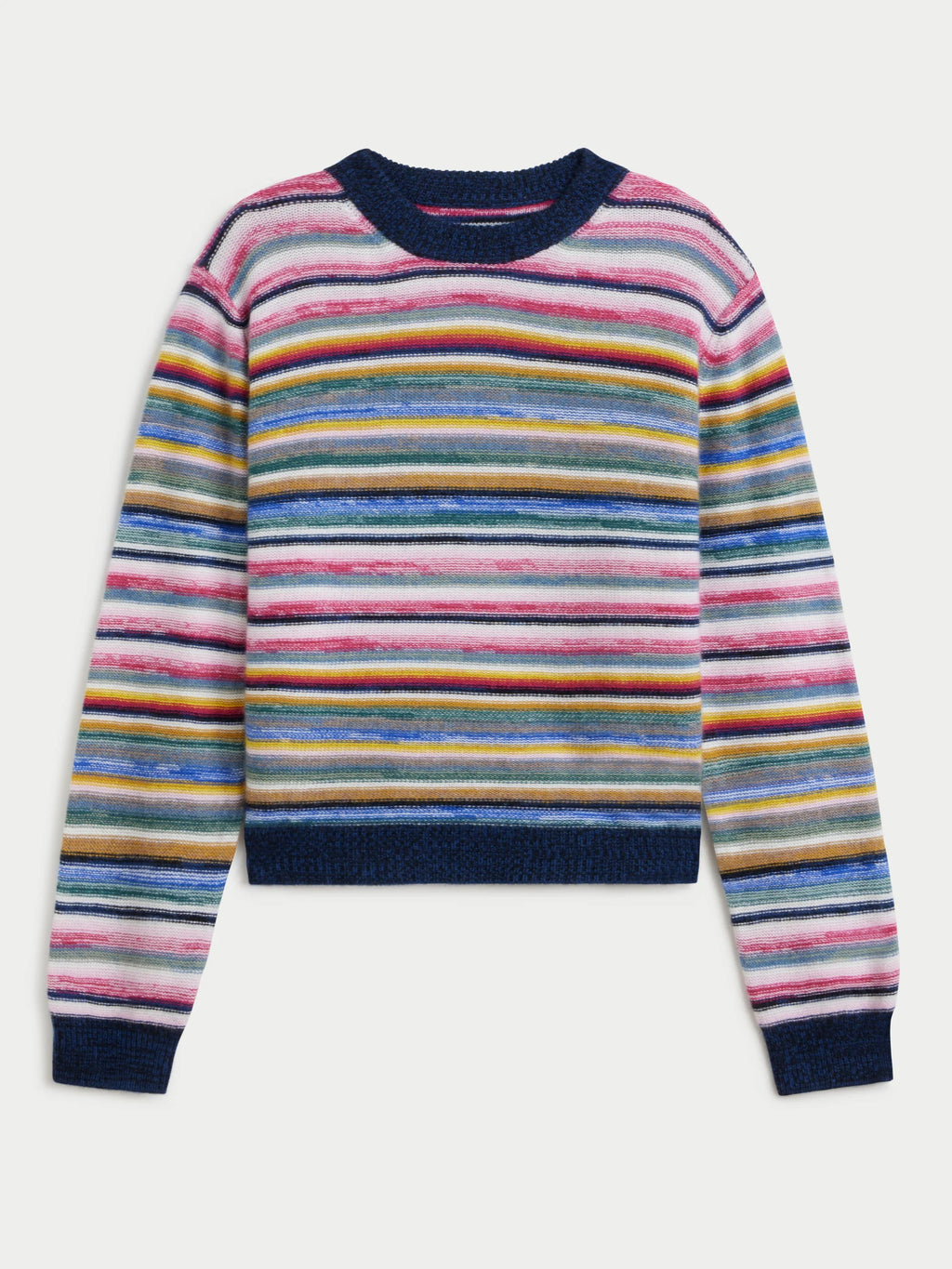 Kismet Cashmere Crewneck Sweater - Marled Multi