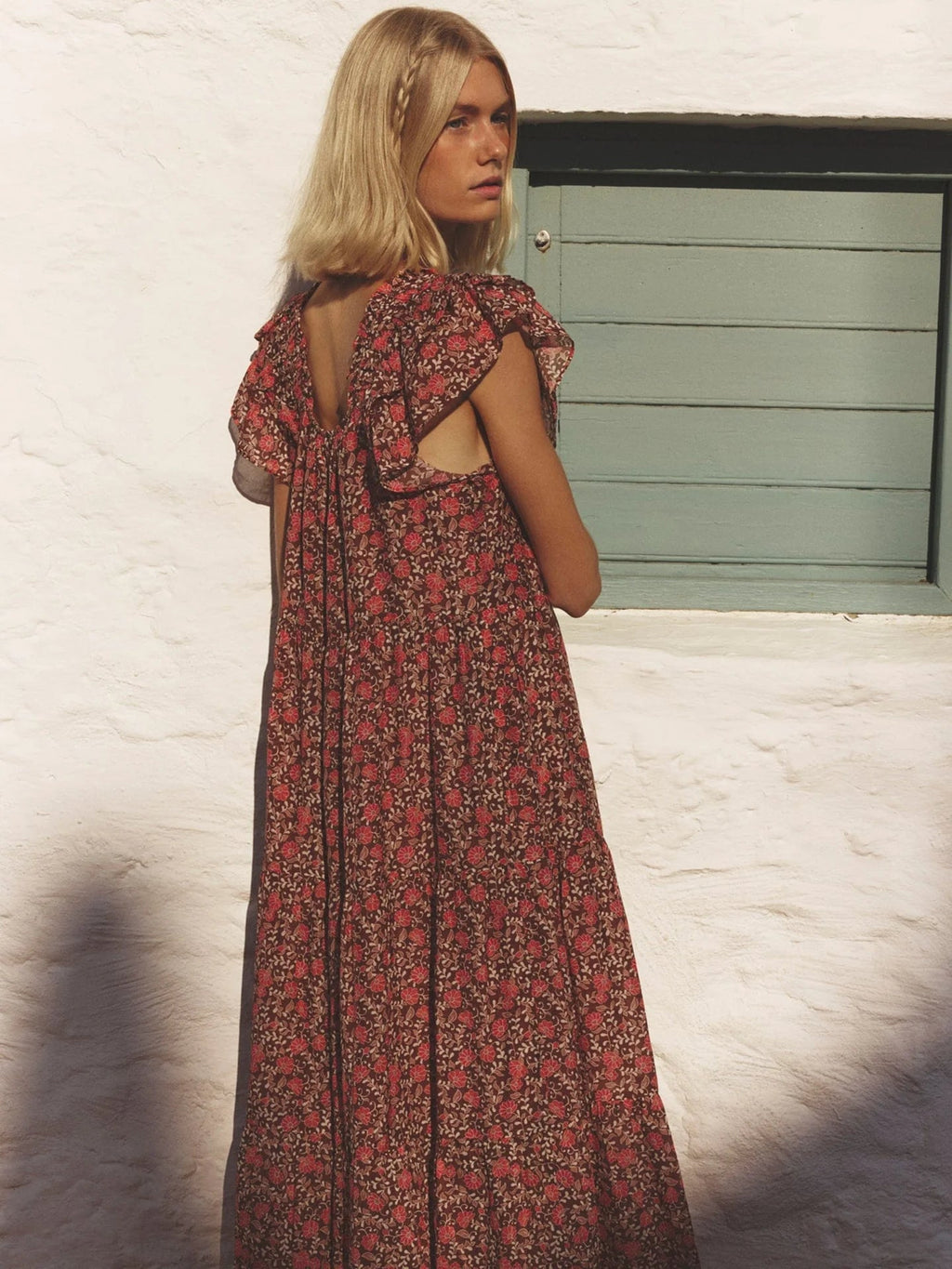 Jaynie Dress - Violet Petals